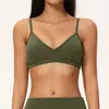 Sujetador de yoga europeo y americano con ribete transfronterizo, con almohadillas en el pecho, espalda hermosa, alta elasticidad, ropa interior transpirable, sujetador deportivo para Pilates 9599