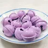 Sino de Metal 22mm Tinta Spray Colorida Pet Cachorro diy Acessórios de Natal Feitos à Mão Chaveiro Pingente Sino