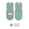 Versión coreana 2024 de calcetines dispensadores para trampolín de bebé, calcetines de suelo para niños pequeños y medianos, calcetines rectos de dibujos animados con capullo