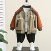 Chaqueta de Primavera para Niño Uniforme de Béisbol 2025 Nuevo Elegante para Niños Primavera y Otoño Deportivo Cool y Guapo Niños