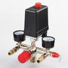 Acessórios para compressor de ar silencioso sem óleo conjunto de interruptor de controle de pressão Bama válvula de saída ajustável 175psi