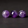 Amatista Uruguaya Natural Cuentas Sueltas Semiacabadas Morado Lavanda Fantasma Cuenta Individual Pulsera de Cuentas DIY Cuentas Sueltas