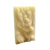 Colgante de dragón de jade Lantian, colgante de jade tallado profundo, suministro en vivo al por mayor, se venderá como regalo de jade para hombres y mujeres