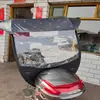 5 Marquesinas para Vehículos Eléctricos, Sombrillas Parasol, Cubiertas de Lluvia para Motocicletas, Protección Solar de Caucho Negro para Patinetes Eléctricos, Protección Gruesa contra Viento y Lluvia al por Mayor