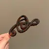 Novo Prendedor de Cabelo Garra Nota Musical Artística High-End Fosco Meio Preso Shark Clip Grande para Mulheres Acessório de Cabelo para Nuca