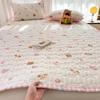 Colchón de algodón suave, almohadilla de cama de algodón multifuncional, colchón de cama lavable, se puede usar como funda de cama, colchón tatami