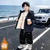 Chaqueta Gruesa con Forro de Felpa para Niños, Parka para Niños, Nueva Ropa de Invierno Elegante 2026 para Niños, Abrigo de Algodón Grueso y Cálido