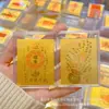 Pegatinas Doradas para Teléfono, Monedas Doradas que Atraen Riqueza, Buena Suerte, Prosperidad, Regalos Empresariales, Personalización al por Mayor