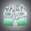 Pantalones cortos de playa de doble capa con estampado digital 3D de la serie Longzhu. Suministro caliente del comercio electrónico transfronterizo de Amazon.
