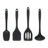 Conjunto de Utensílios de Cozinha de Silicone Mini Colher de Sopa de Silicone Espátula de Silicone Ferramentas de Confeitaria para Crianças Utensílios de Cozinha Domésticos