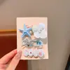 Lindo y Fresco Set de Pinzas para el Cabello para Niñas Estilo Océano Concha Estrella Perla Pasador Niñas Accesorios para el Cabello de Princesa Venta al por Mayor