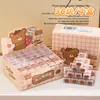 Gomas de borrar con forma de oso rellenas de gel, pequeños regalos de recompensa para estudiantes de primaria, gomas de borrar que borran limpiamente con mínimo residuo, al por mayor