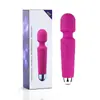 Vibrador Knight Big Av 20 Frequências Massajador Vibrador para Masturbação Feminina Brinquedos Sexuais para Adultos Venda Direta da Fábrica