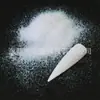 Celebridade da Internet Popular Manicure Lã Estelar Pó de Açúcar Revestido Pó Fosco Pó de Açúcar Preto Branco Pó com Glitter Joias para Nail Art