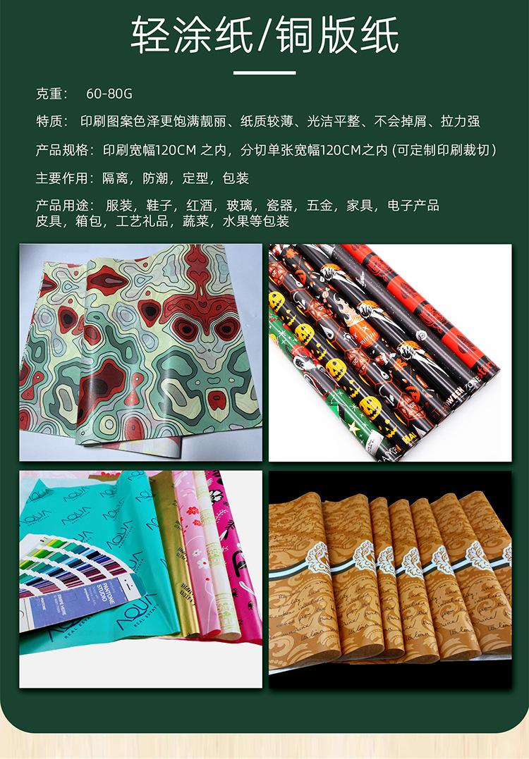 轻涂纸，铜版纸印刷