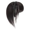 Diadema Trenzada 3D con Flequillo, Peluca de una Pieza para Mujer, Extensiones para Cubrir Canas, Diadema para Cubrir Canas, Accesorio para el Cabello