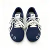 Tênis de Treino Alemão Azul para Mulheres 2026 Novos Sapatos de Primavera Retro Versátil Ins Tênis Casuais com Aumento Oculto de Altura para Mulheres