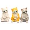 Colgante para acuario de gatito decoración de paisaje para acuario maceta maceta tumbada decoración colgante de pared para borde de acuario de gatito lindo
