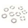 Trampa Ojo de Oveja Herradura Herradura para Hombre Anillo de Bloqueo Fino de Silicona Trampa Ojo de Oveja Elástico Luminoso Natural Trampa Ojo de Oveja