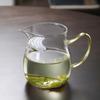 Taza de Regalo de Vidrio de Borosilicato Alto Personalizable con Filtro de Media Luna Integrado Dispensador de Té de Hospitalidad Kung Fu Mar de Té de Vidrio Taza de Té