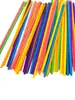 Palitos Redondos de Madera, Palitos de Helado, Materiales para Maquetas Hechas a Mano DIY, Palitos Redondos de Colores, Palitos de Helado de Madera Maciza, Palitos Pequeños de Madera