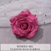 Cabeça de Rosa de Diamante DIY Artesanal Flor Artificial Falsa Acessórios de Cabelo Retrô Acessórios para Corsage de Roupa Props para Fotografia