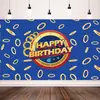 Set de Vajilla Desechable Temática de Sonic Más Vendido Transfronterizo: Vasos de Papel, Platos de Papel, Servilletas, Cubiertos, Set de Decoración de Cumpleaños