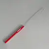 Enhebrador de agujas, Guía de alambre, Herramienta para ensartar extensiones de cabello, Conector de alambre con mango de plástico de colores