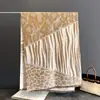 Lenço Estilo Boho Vintage Color Block Padrão de Coração Comércio Exterior, Aquecedor de Pescoço Quente Outono e Inverno para Mulheres, Xale Externo Multifuncional