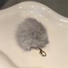 Zapatos de Bolas de Pelo Estilo Fengejia Otoño e Invierno con Borlas Florales, Hebillas para Cordones con Estampado de Leopardo y Perlas, Accesorios, Hebillas Decorativas de Piel de Visón Sintético