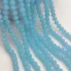 Ventas Directas de Fábrica 8mm Accesorios para Joyería DIY Rueda de Cristal Cuentas Ropa Pulsera Material Hecho a Mano Cuentas Planas Facetadas