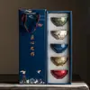 La taza de té estilo chino cultural y creativo de la Ciudad Prohibida es un regalo chino para extranjeros, adecuada para cumpleaños y un regalo de alta gama para ancianos y colegas extranjeros.