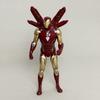 Vengadores Héroe Iron Man Spider-Man Hulk Thanos Articulaciones Móviles Adorno Modelo de Mano Juguete
