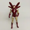 Figura de Iron Man Capitán América Spider-Man Thanos Hulk Venom Figura de Anime Adorno Juguete Venta al por Mayor