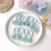 10 Ligas de Goma Elásticas de Alta Elasticidad para Niños Banda para el Cabello Trenza de Niña Cuerda para el Cabello Cola de Caballo Alta de Niña Accesorios para el Cabello