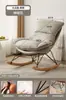 Sofá Perezoso Mecedora Sillón de Descanso Silla Perezosa para Dormir Adultos Balcón Sillón de Sofá Individual Silla de Sofá Individual Silla Mecedora de Ocio para el Hogar