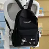 Mochila Nueva y Elegante para Niñas, Versátil para Estudiantes de Primaria y Secundaria, Diseño de Dibujos Animados, Sencilla y Casual, Bolso Versátil de Doble Hombro