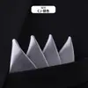 Lenço de Bolso para Terno Formal de Negócios Masculino, Lenço de Bolso Quadrado Estilo Inserido Britânico de Luxo para Casamento, Lenço de Peito Sem Dobra