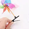 Pinza para el pelo de molinillo de viento mágico lindo Pinza para el pelo de molinillo pequeño Venta caliente en puesto callejero Pinza para el pelo de molinillo colorido Regalo Venta al por mayor