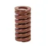 Resorte de Acero Aleado Importado para Molde, Resorte Rectangular Marrón Tb de Alta Resistencia para Uso Pesado, Resorte de Compresión Resistente a Altas Temperaturas