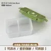 Caja Compartimentada Cuadrada para Refrigerador para Guardar Cebollas, Jengibre y Ajo; Caja de Preparación para Clasificar Jengibre, Ajo, Frutas y Verduras de Cocina