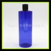 Botella separada verde de 500 ml Botella de loción Botella de rocío puro Botella con tapa de mariposa Botella de champú Botella de loción para mascotas