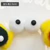 Pompons de Pelúcia em Estoque com Boca de Salsicha 3D e Olhos Grandes Acessórios DIY para Sapatos, Chapéus, Acessórios de Cabelo, Bolsas, Decorações e Acessórios de Roupa