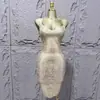 Europa y Estados Unidos transfronterizo sexy escote bajo cintura cadera sin mangas bronceado vendaje vestido moda atuendo caliente para fiesta