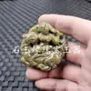 Pendente de jade antigo Xiuyu Zodíaco personagem dragão antigo parede antiga há mais pingentes para anos alça pendente de carro
