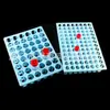 Suporte para tubos de amostragem para detecção de ácido nucleico 96 poços 48 poços 5 7 10 30ml suporte para tubos de vírus suporte para tubos de amostra suporte para tubos de ensaio