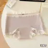 Cueca Boxer Feminina Simples 2026 Nova Antibacteriana 10A, Comprimento Estendido, Forro 100% Algodão, Confortável e Respirável para Meninas