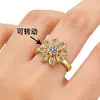 Anillo Giratorio de Plata Tailandesa para Alivio de la Ansiedad, Anillo para el Dedo Índice con Múltiples Círculos y Cuentas de la Suerte, Moda Estilo Coreano, Regalo de Moda para Mejores Amigos