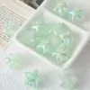 Cuentas de Estrella de Cinco Puntas Coloridas Electroplateadas UV con Agujero Recto, Grietas, Materiales Sueltos para Pulseras DIY Hechas a Mano, Cadenas para Teléfonos Móviles, Combinación