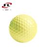 Pelota de golf flotante de doble capa, colorida y de práctica, disponible en varios colores, venta directa del fabricante Fuli Sports.